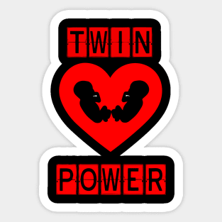 Pregnancy Twins Sticker